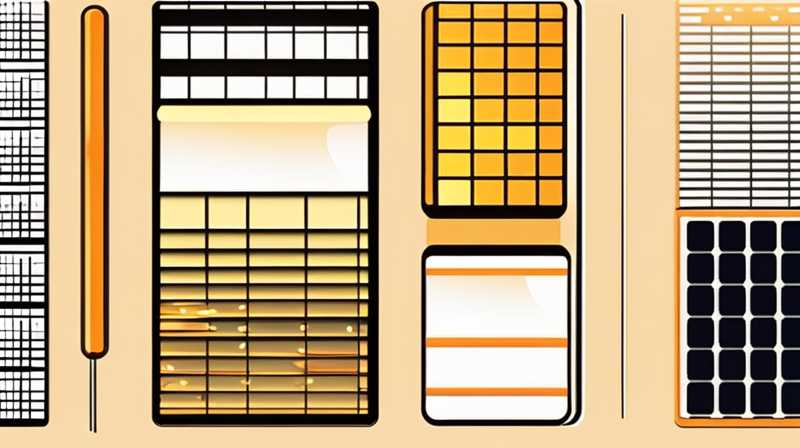 What kind of light do solar panels use?