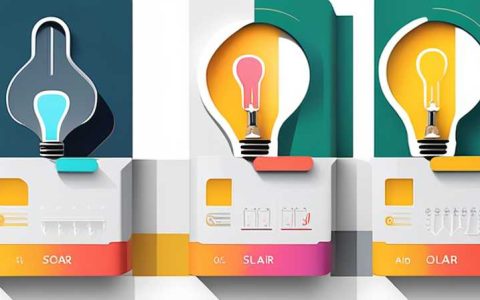 What color are solar light bulbs?
