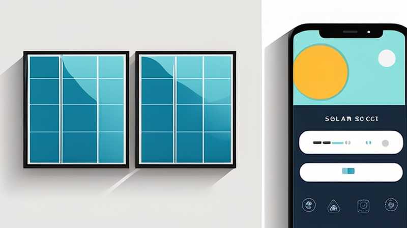 How to connect the wall mounted solar media