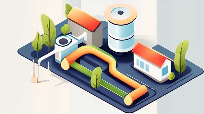 How to connect PE pipe to solar energy