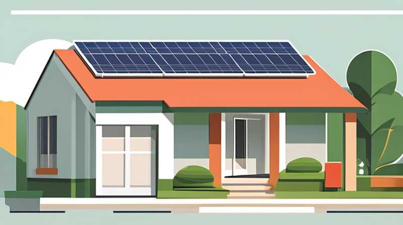 How to install solar panels in a bungalow