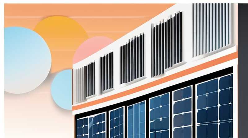 How to decorate a building with solar panels