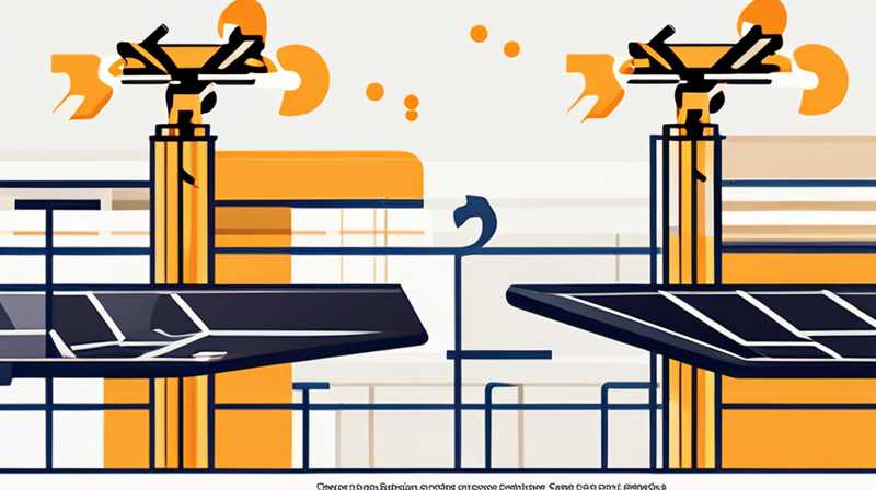 How to move solar panels on construction site