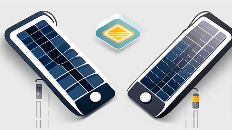 Why is the solar battery low on power?