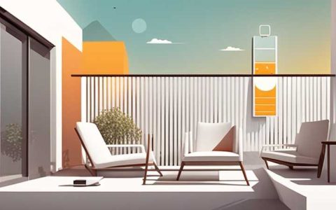 How to use solar power on terrace?