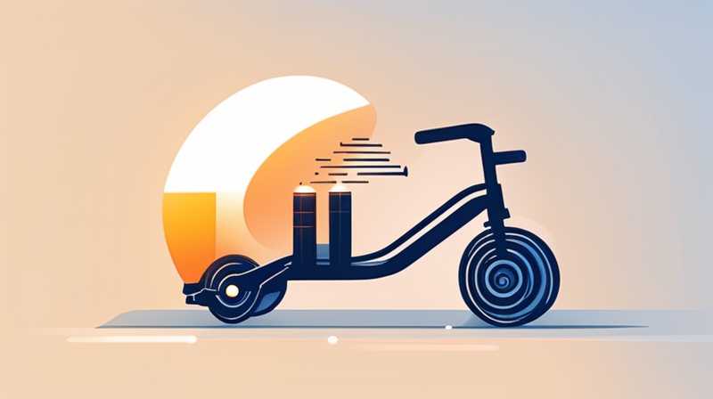 How much does a solar tricycle light cost