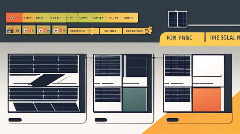 How to identify the voltage of solar panels