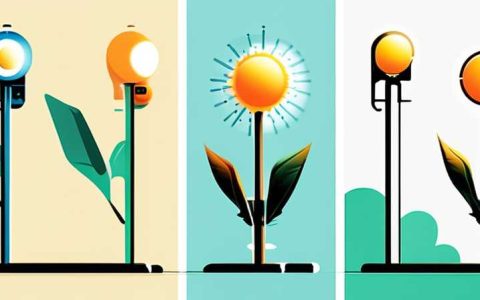 What is the name of the solar light installed on the pole?