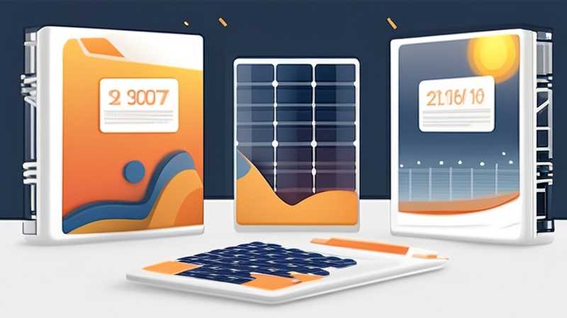 How to prepare annual report for solar energy enterprises