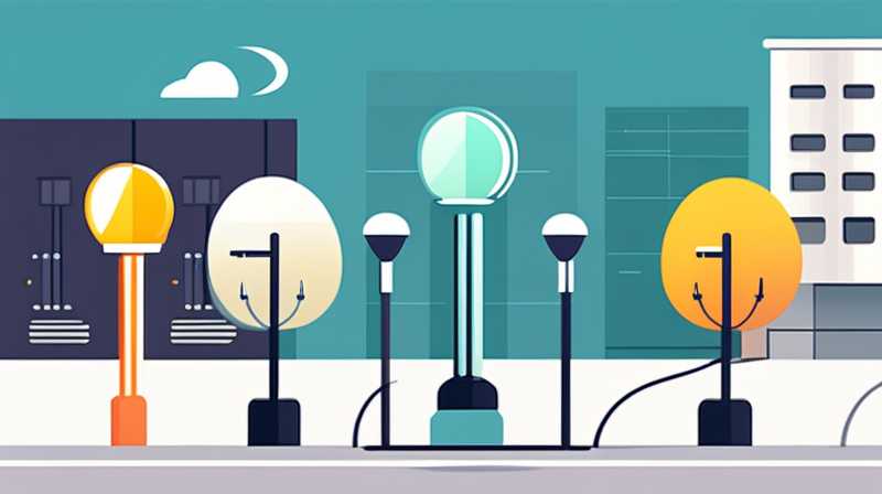 What can solar street lights prevent?