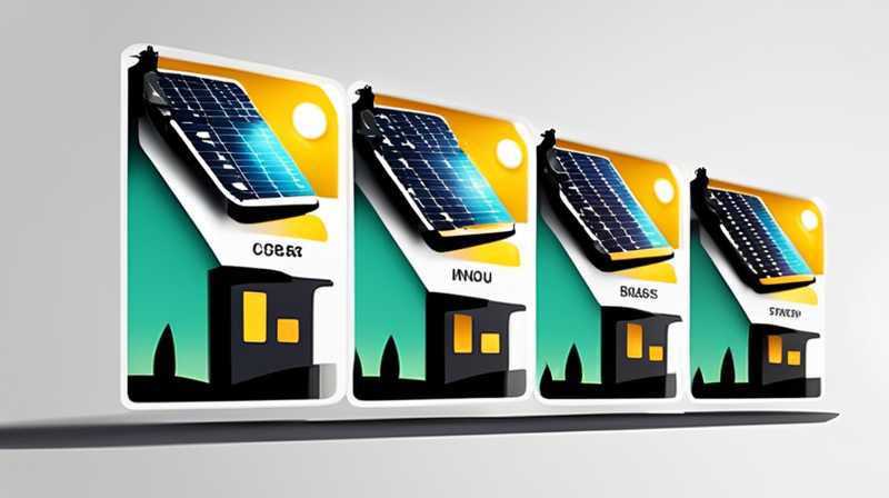 How to install solar lights on billboards