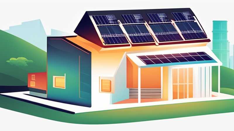 How to use solar energy installed in buildings