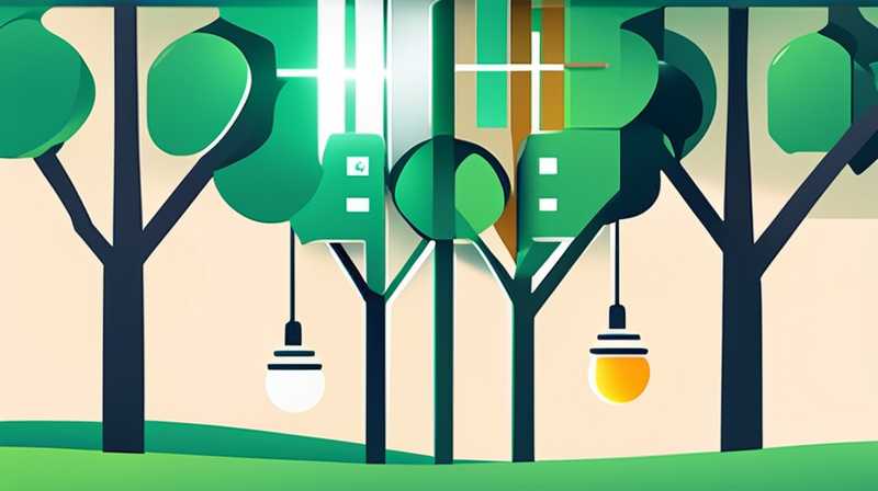 How to fix solar lights on trees