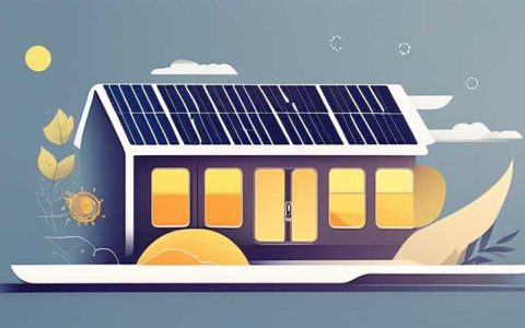 What is solar energy installed upstairs?