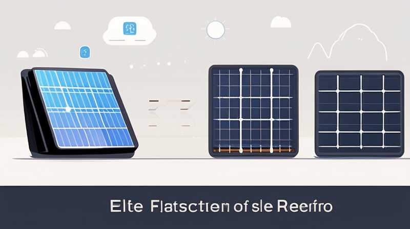 How to set up the solar panel of Elite Series Q7