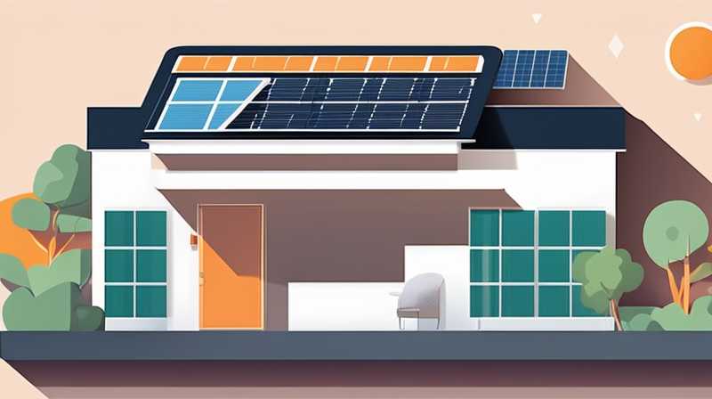 How to install solar lights on the roof