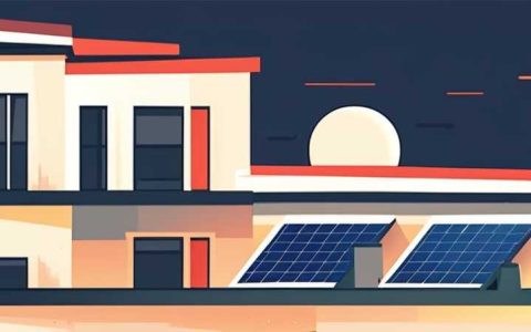 How about solar lamp posts on rooftops