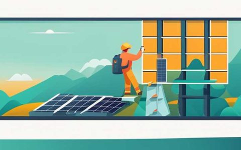 How to repair wall-mounted solar panels