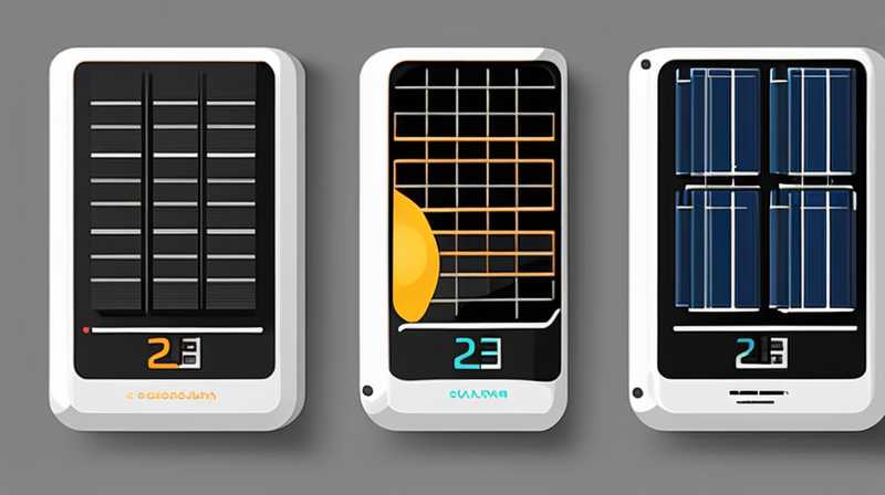 How to charge a solar power bank