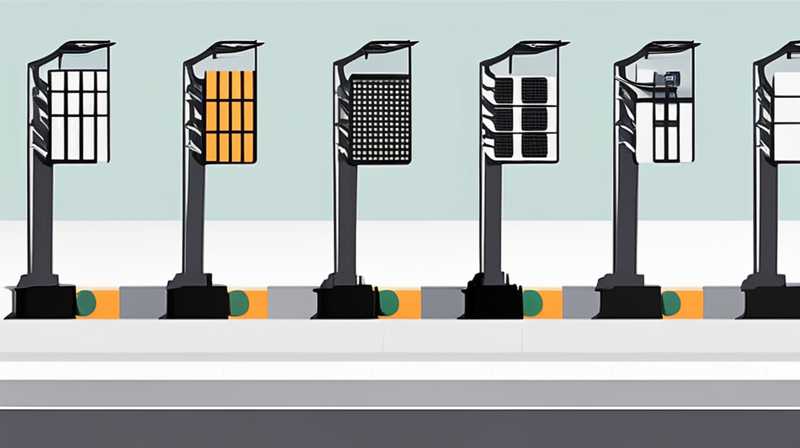 How much does a solar light cost for a fence column?