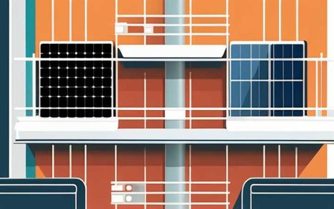 How to connect the balcony solar panel