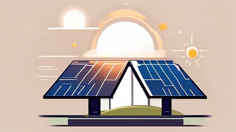 How come the solar light will still light up after it is turned off?