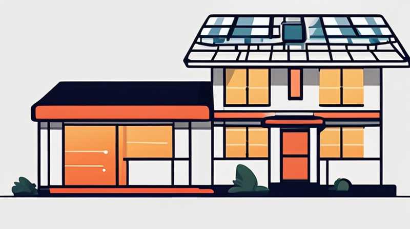 How many watts of electricity does a home solar light use?