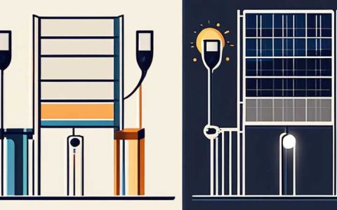 What is the solar light on the fence called?