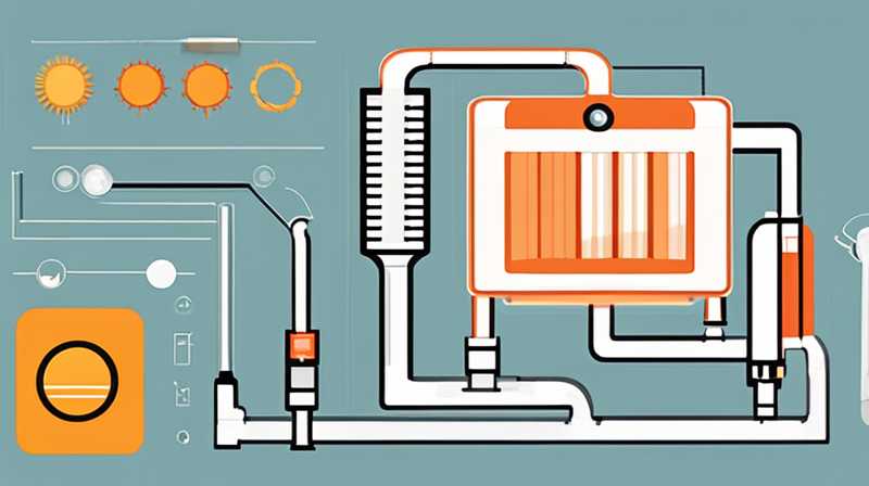 How to solve the solar overflow valve