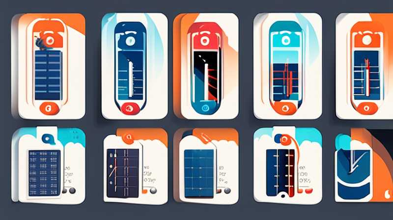 How to replace the solar thermometer chip