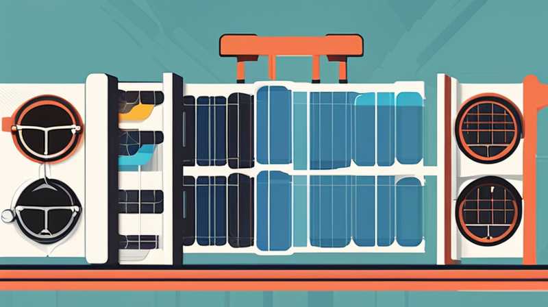 How many volts are connected in series with solar panels?