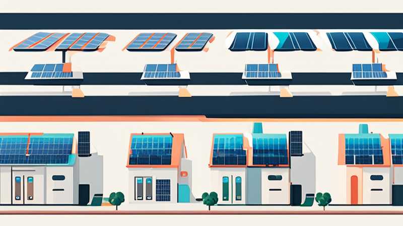 What departments does a solar power plant have?