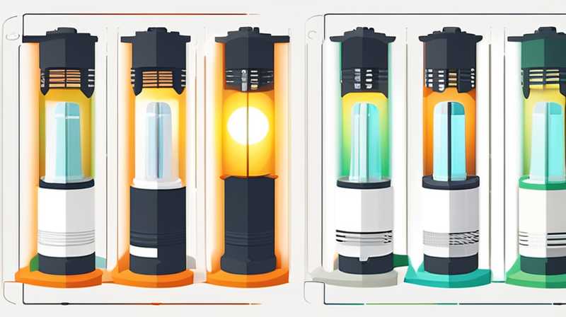 How to disassemble the new column solar light