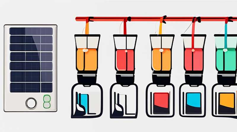 How to repair a broken solar light string