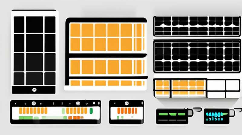 How many watts do solar panels require?