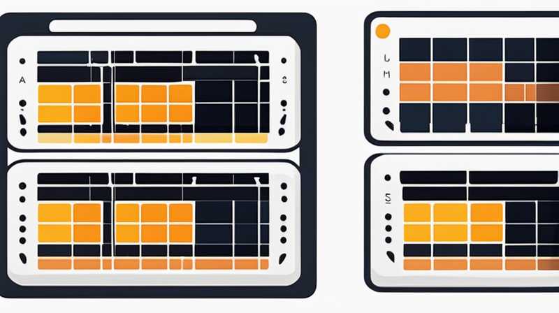 What does 3 series and 4 parallel solar panels mean?