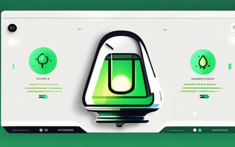 What is the green light of solar lamp?