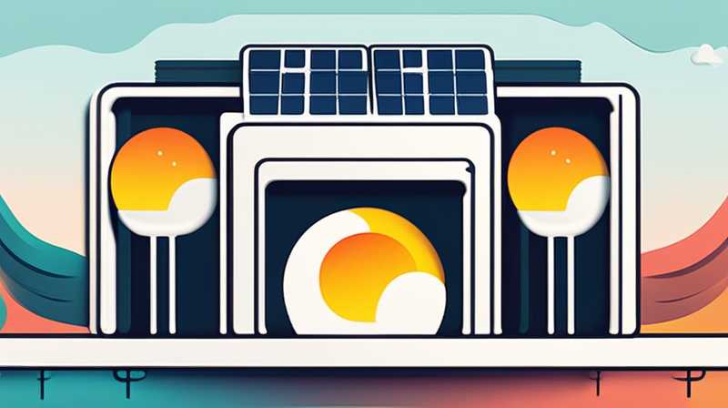 What is the appropriate solar energy conversion efficiency?