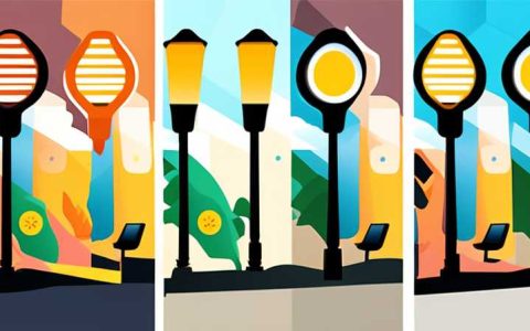 What is the minimum wattage of solar street lights?