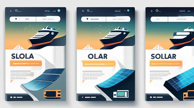 What is a solar powered cruise ship called?