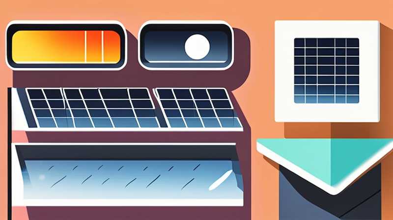 How much solar radiation is there on the roof?