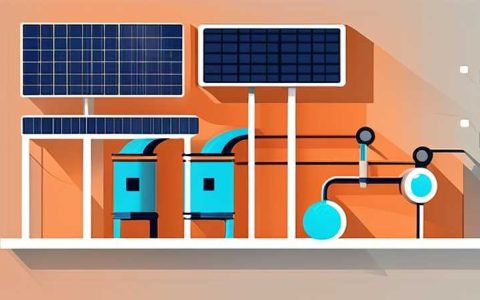 What pipes are needed to install solar energy