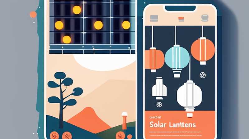 Where is the best place for solar lanterns