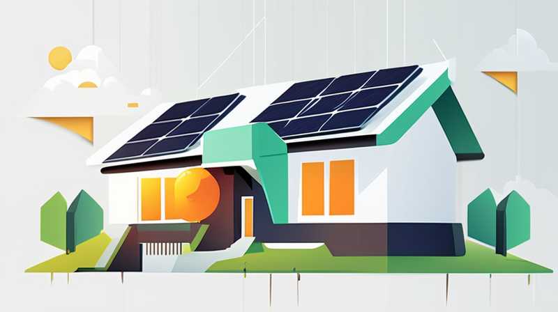 Which direction should the solar panels face?