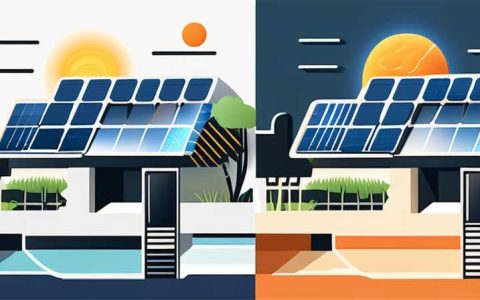 How many degrees of solar energy can be generated on the second floor?