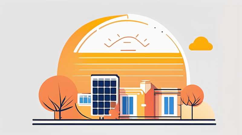 How to connect solar energy to the host