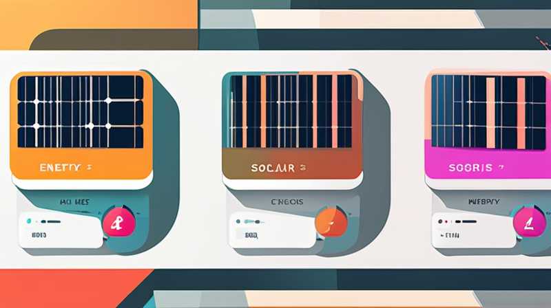 What are the energy consuming devices of solar energy?