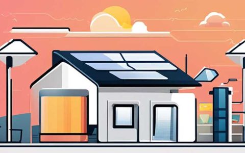 How do small solar panels store electricity?