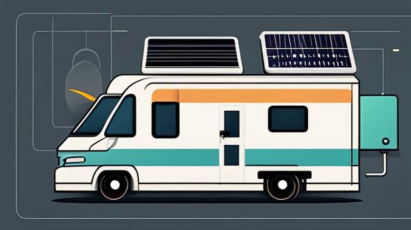 How many volts does solar power in a RV