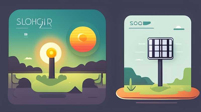 What are the characteristics of solar lighting?